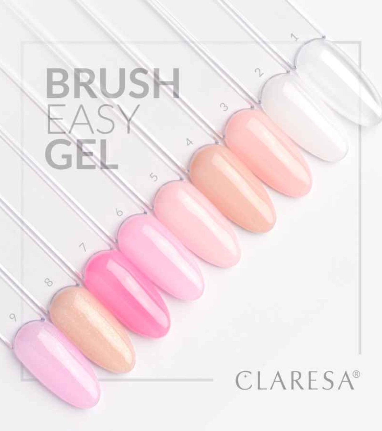Claresa - Gel de unhas semipermanente Brush Easy - 03
