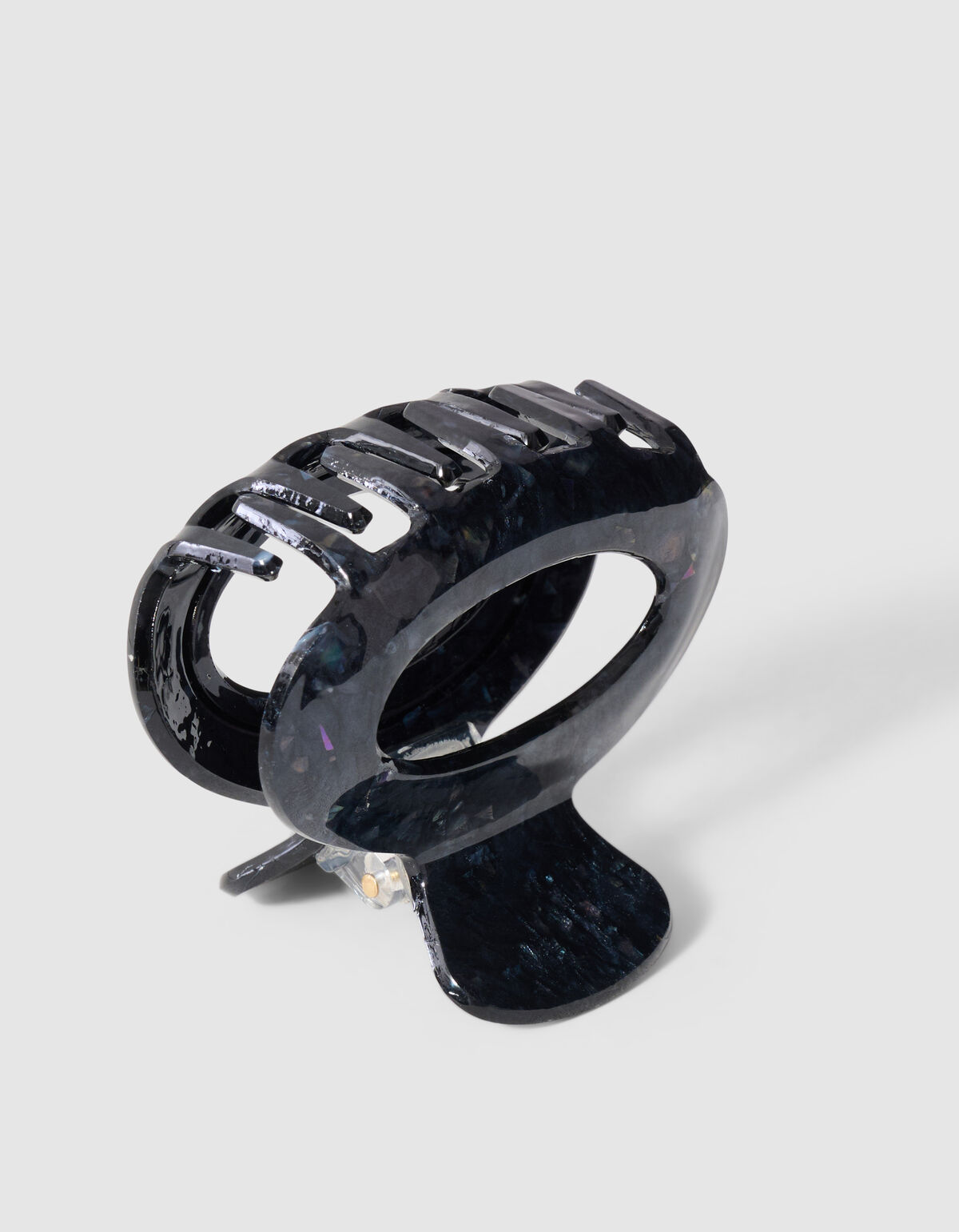 Bulky Haarklem Donkerblauw