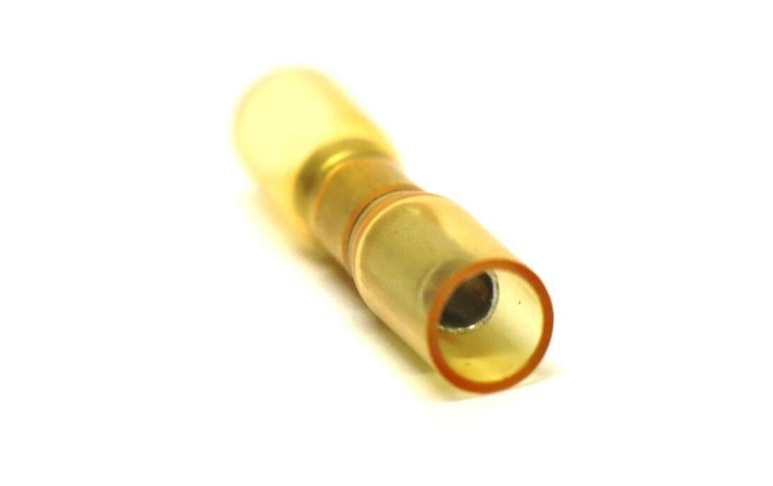 Rundsteckhülsen WP 4 mm, weiblich, Gelb, 10 Stk.Rundsteckhülse 4 bis 6 mm² (12-10 AWG)