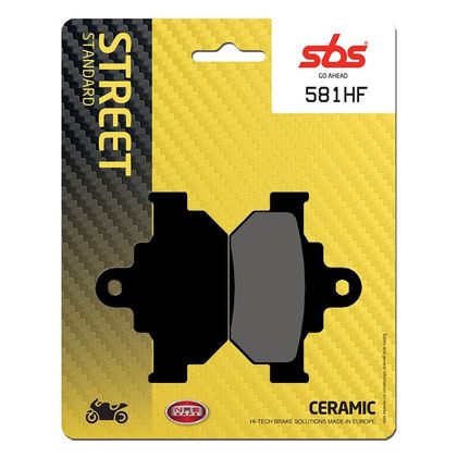 Plaquettes de freins SBS 581HF Organique avant