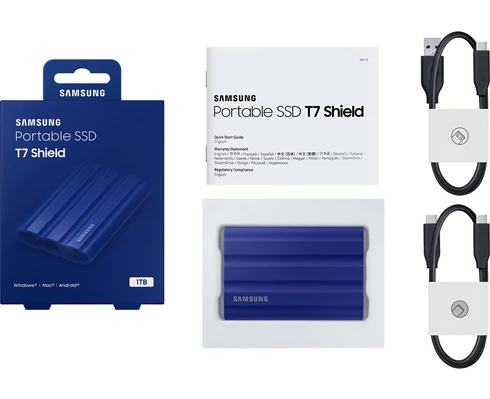 T7 Shield 1TB Blue