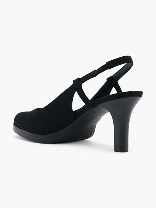 Graceland Slingpumps Schwarz