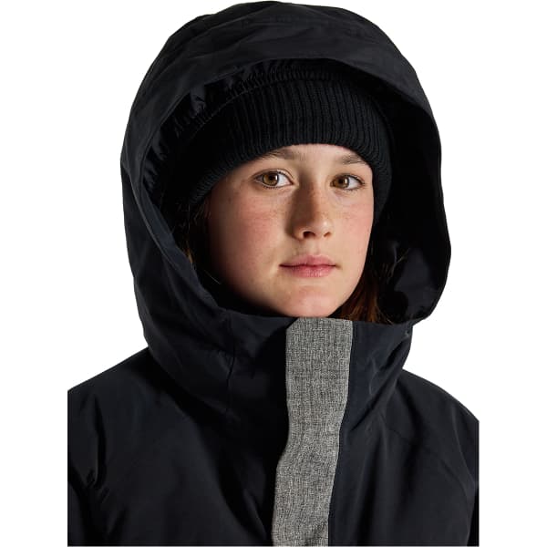 Veste snowboard BURTON BOYS' COVERT 2.0 2L JACKET TRUE BLACK/BOG HEATHER