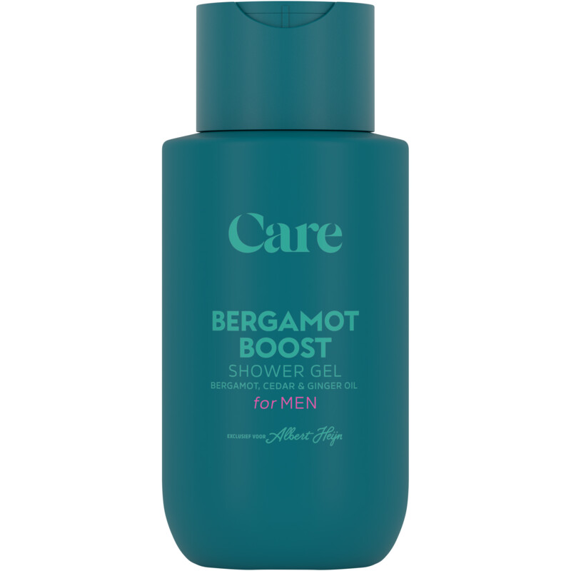Care Bergamot boost shower gel for men