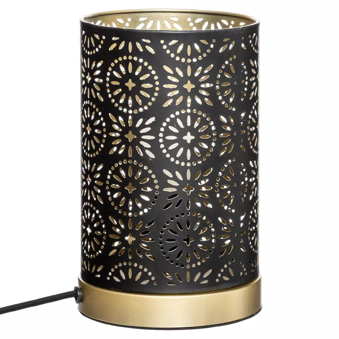 Lampe à poser métal (H21,5 cm) Gipsy Noir