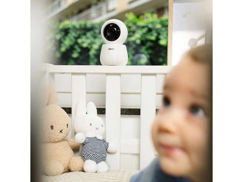 Alecto Babyphone mit Licht Video-Babyphone mit Colour-Display 4.3