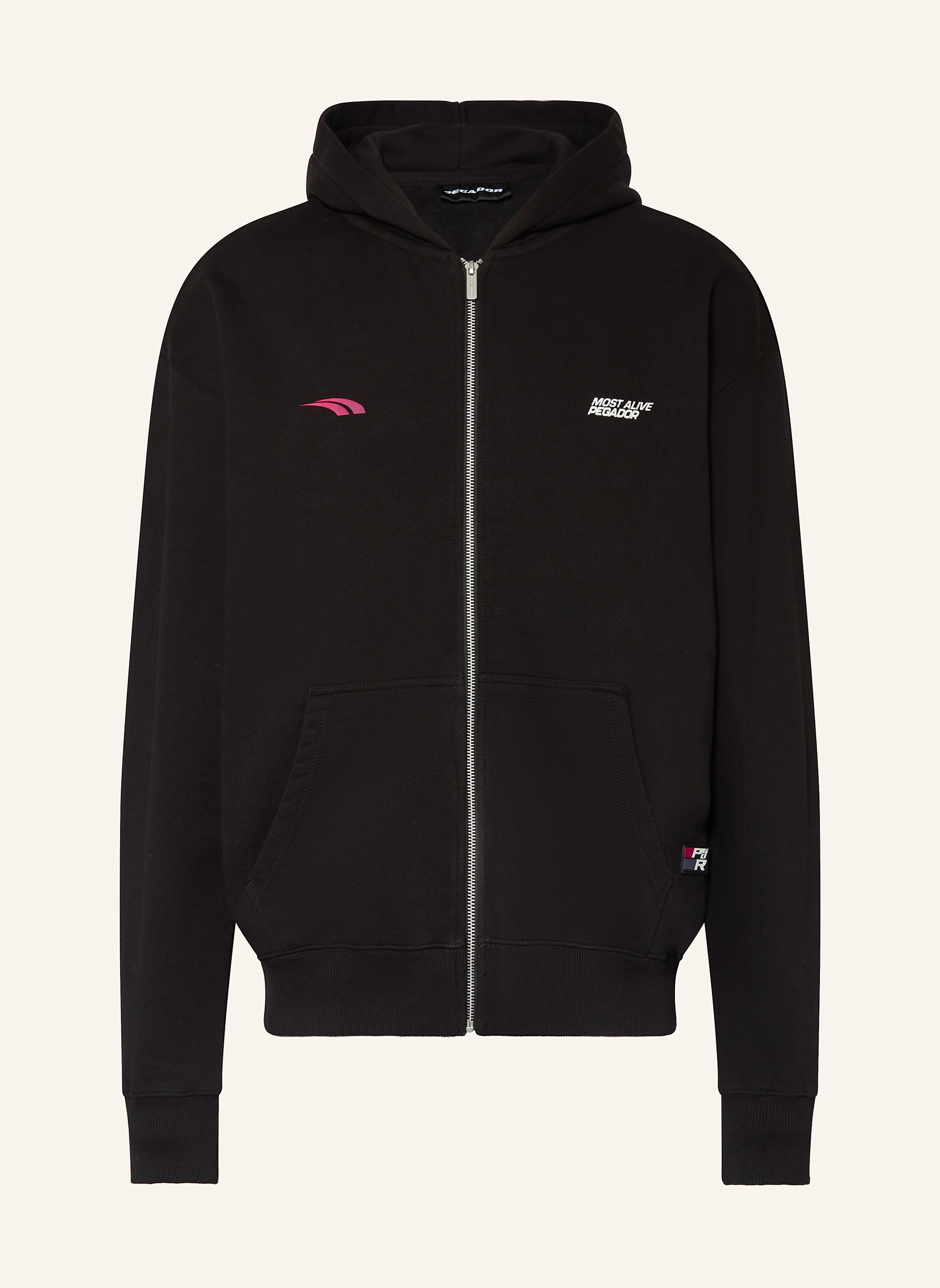 PEGADOR Oversized-Sweatjacke CLAYTON