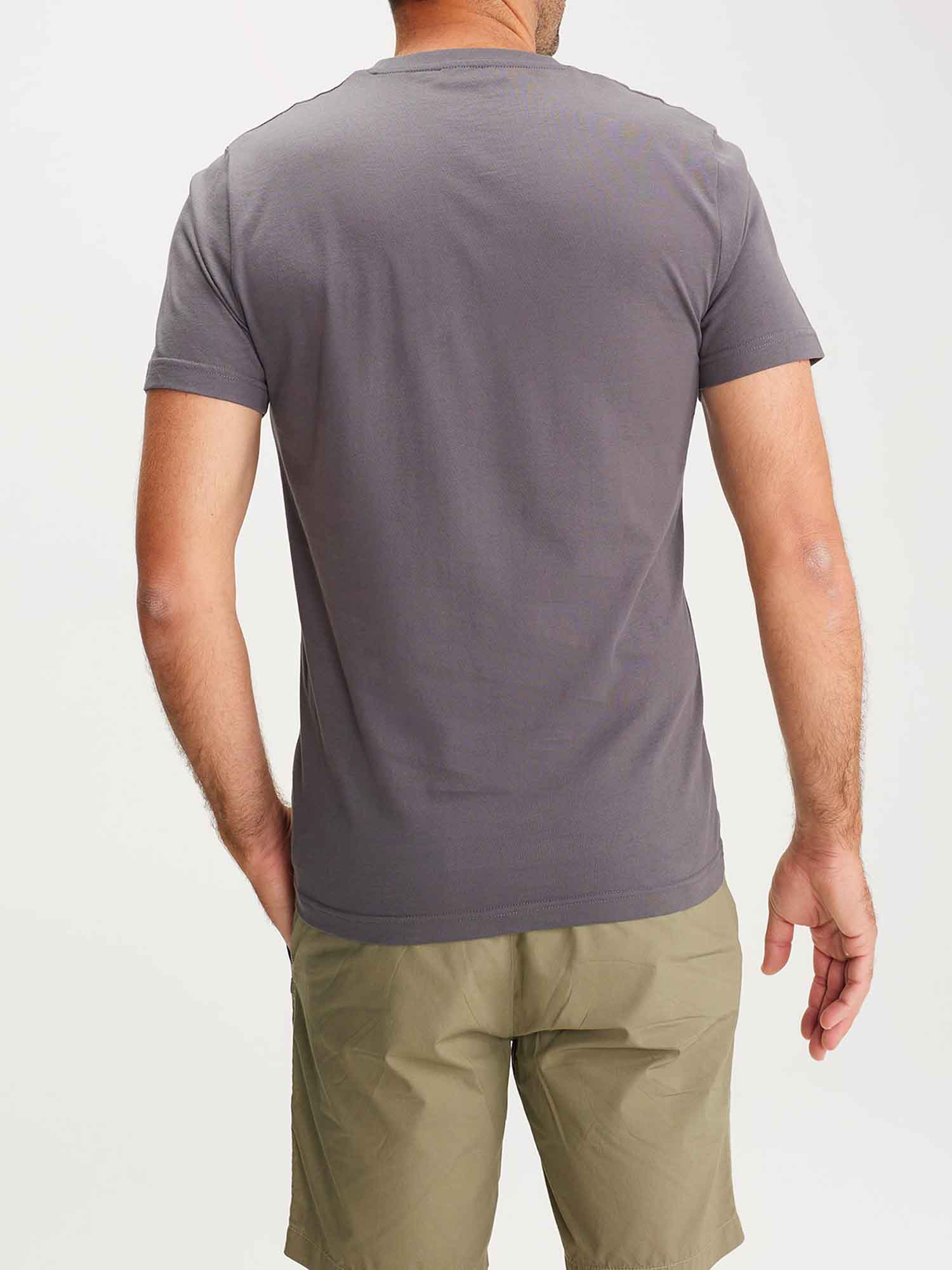 Tee Shirt Homme Coton Biologique Gris