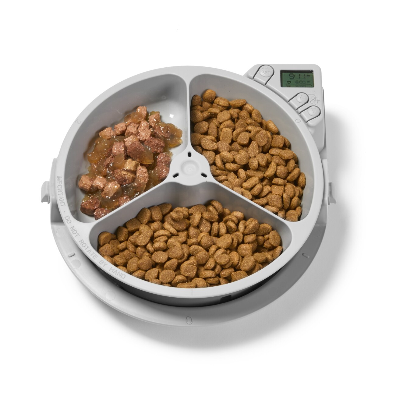 Cat Mate Futterautomat für drei Mahlzeiten mit digitalem Timer (C300)