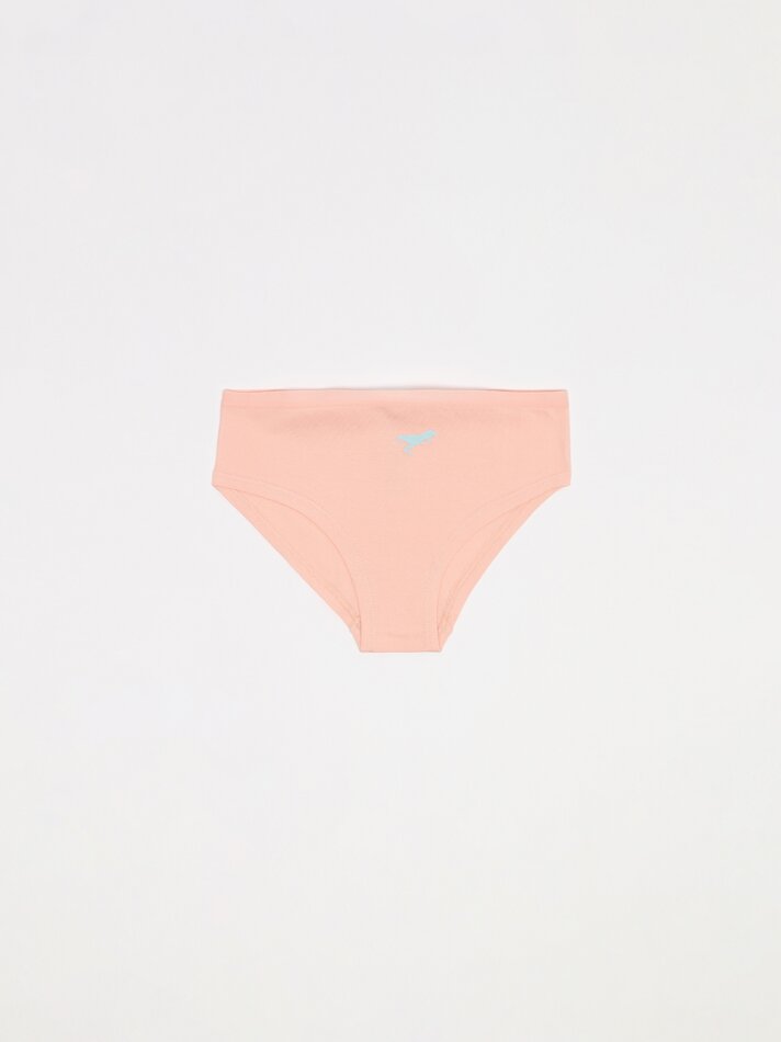 Pacote com 7 calcinhas hipster estampadas - Cores variadas