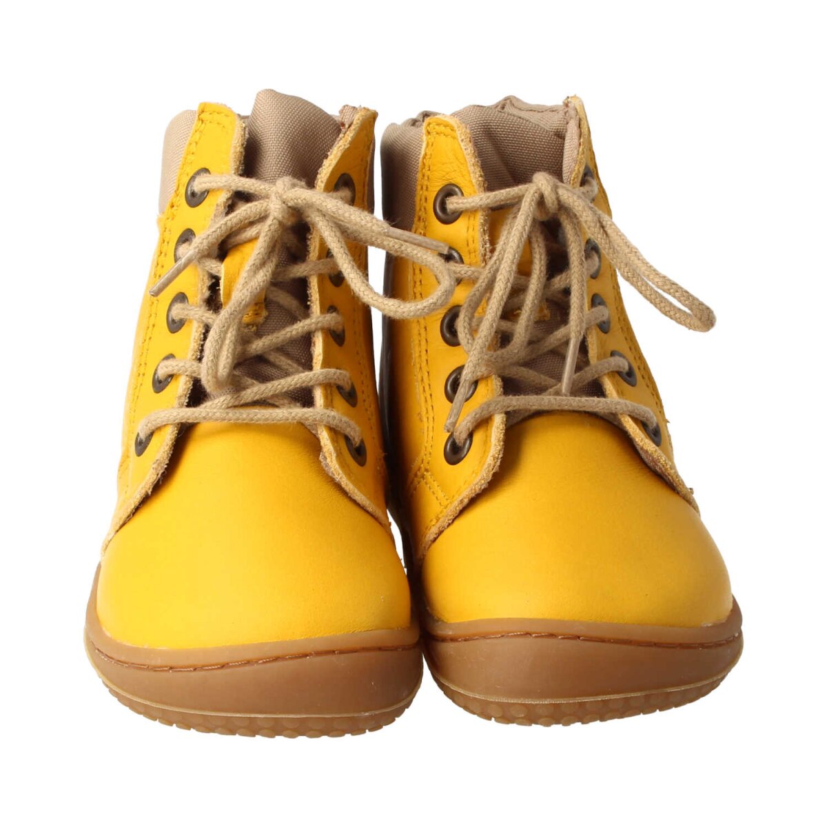 MB2211-WX44 mustard EVEREST BIO nappa wool laces Weite/M