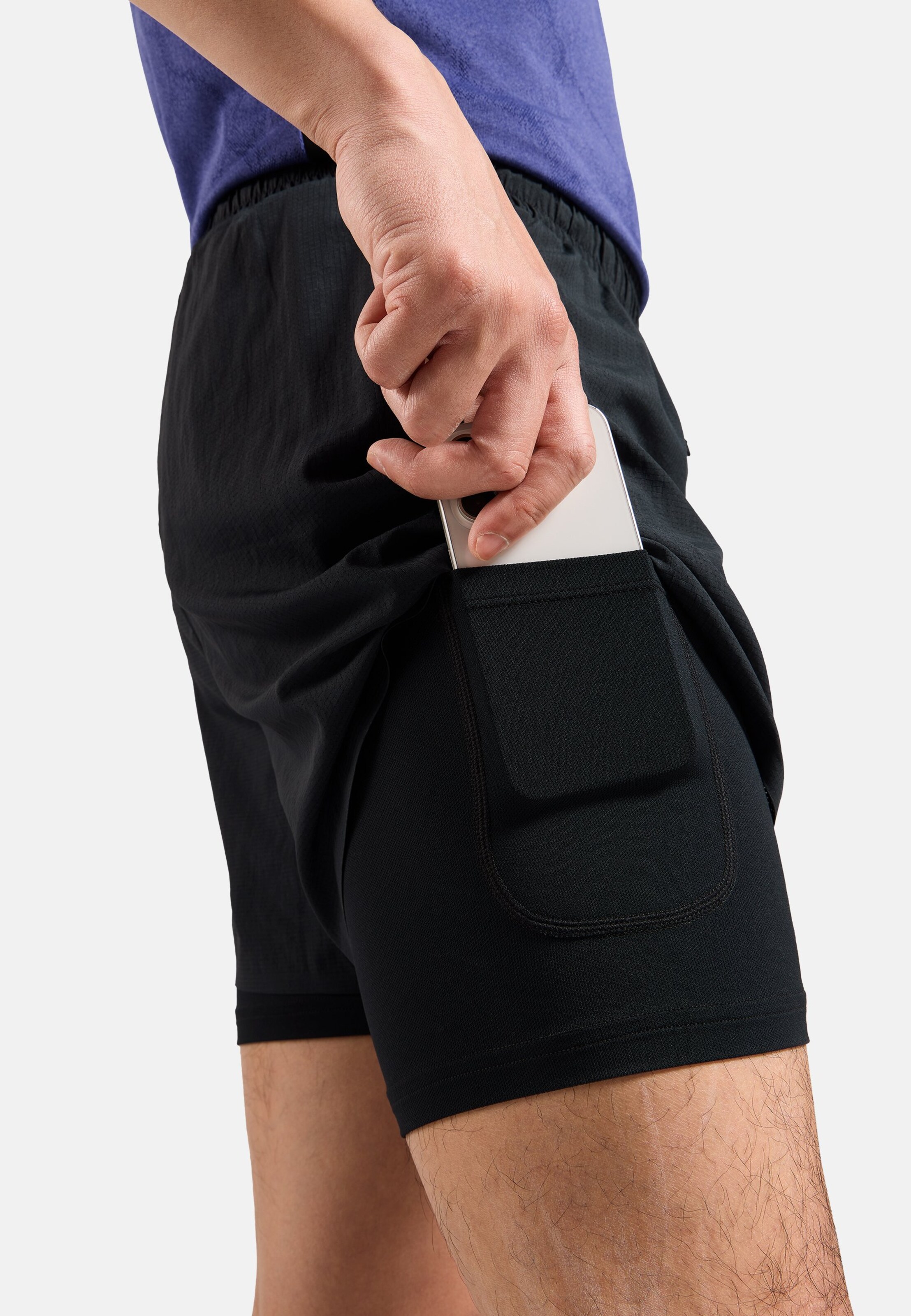 Zeroweight 5 Inch 2-in-1 Laufshorts 2.0 in black