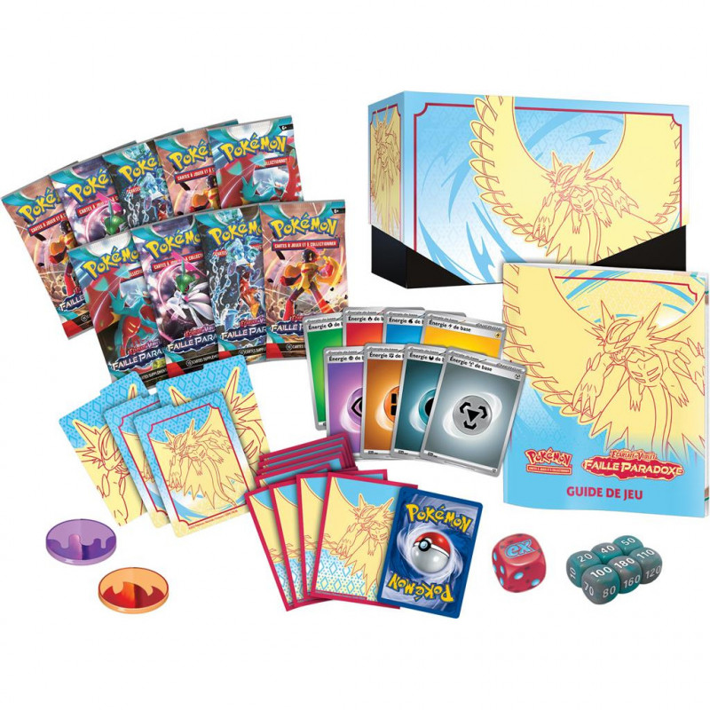 Pokémon EV04 : Faille Paradoxe - Coffret Dresseur d'Elite - Rugit-Lune