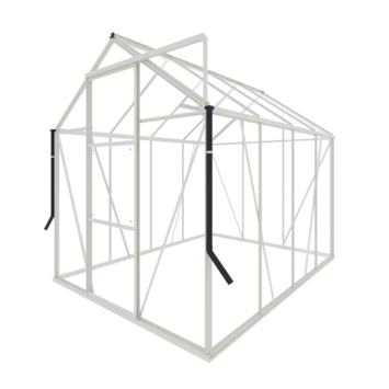 Royal Well Kate II kweekkas aluminium wit 4,83 m²