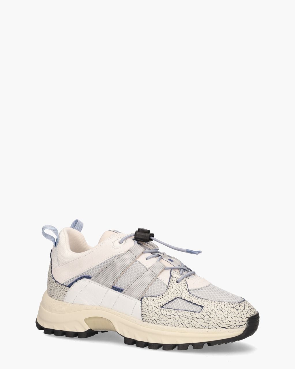 Via Vai Danae Colby Off-White/Blauw Damessneakers