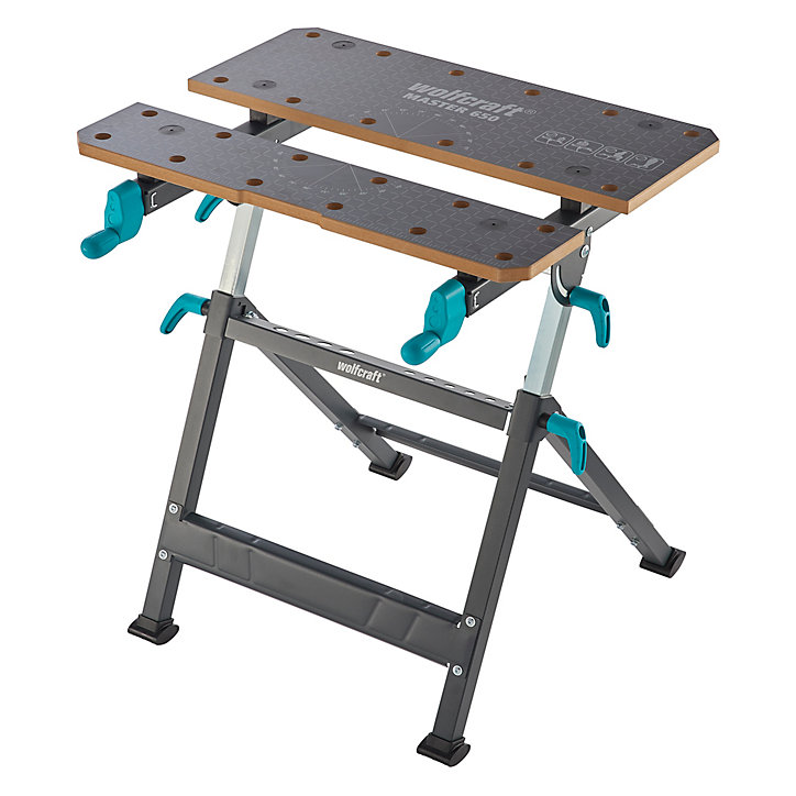Etabli de serrage / etau pliant Wolfract Master 650 Ergo