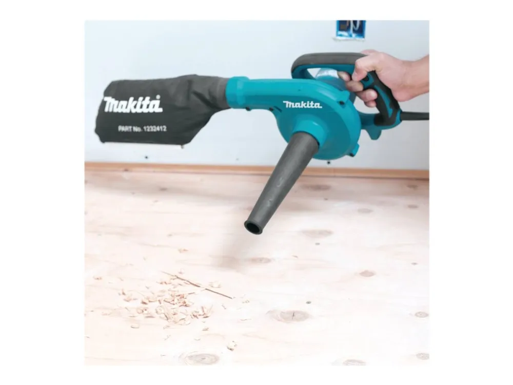 Makita UB1103 - Bladblæser - elektrisk - 600 W - 0-16000 opm - 0-246 m³/h - 2 kg