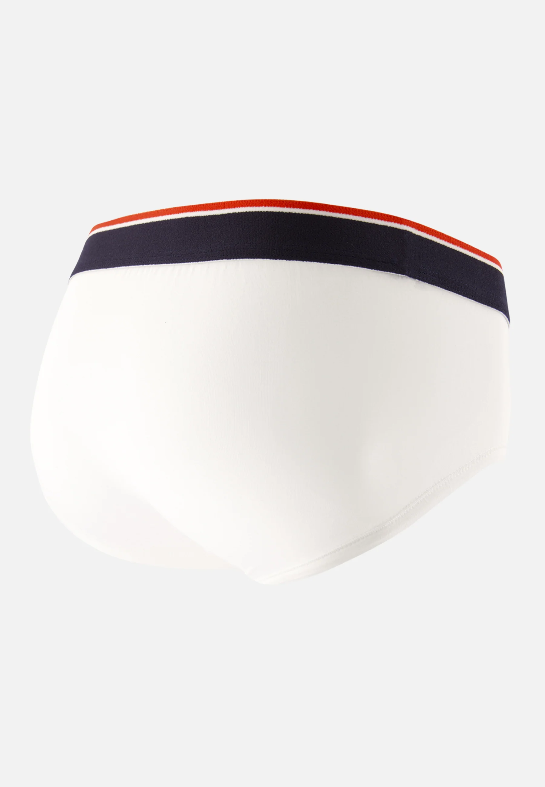 Slip en coton LSF x Armor Lux-Ile Vierge Blanc