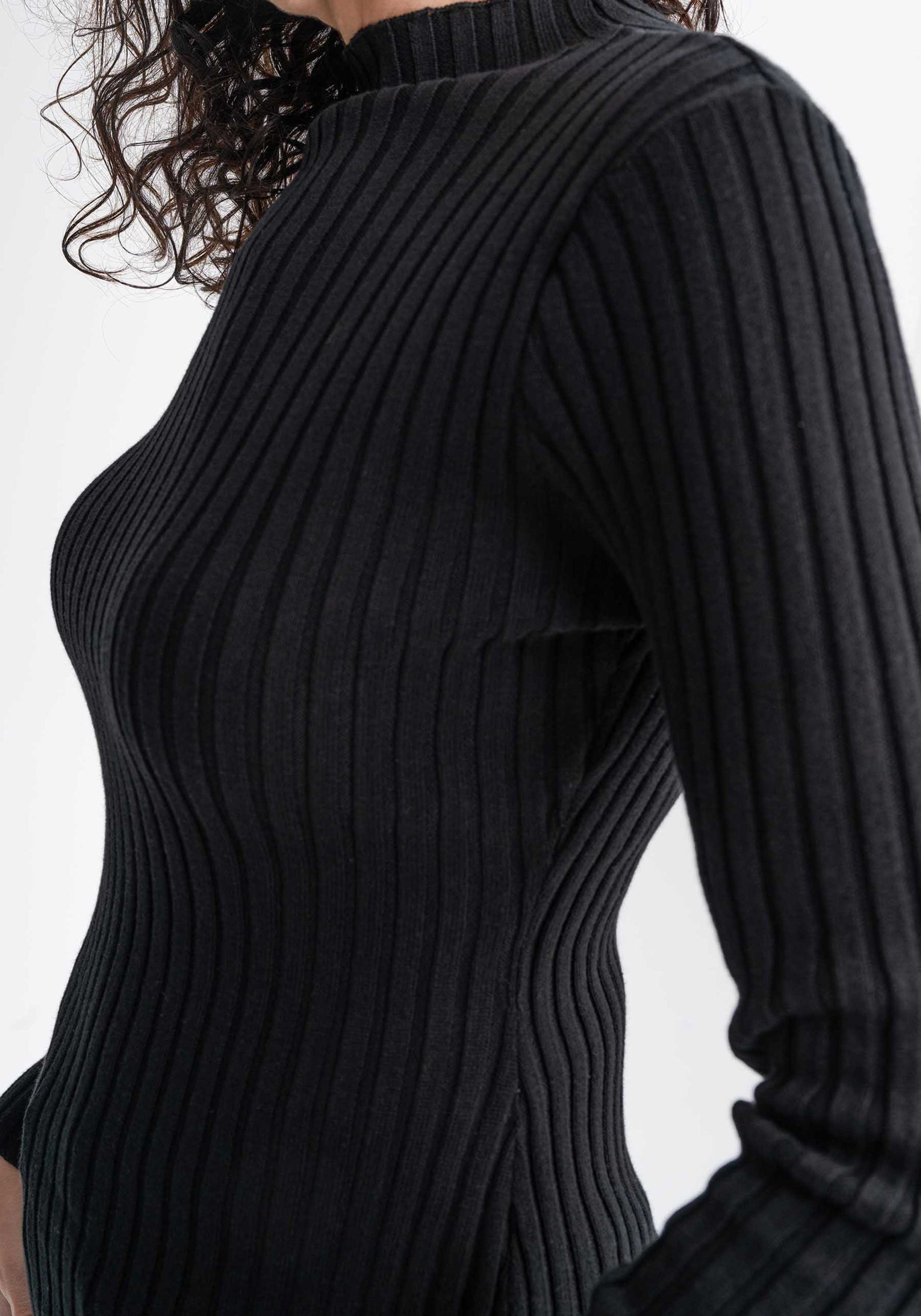 Mela Strickpullover Namari Knit Schwarz