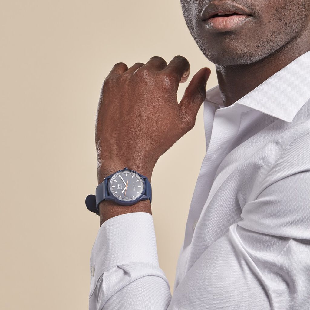 Montre Ice Watch Solar Power Bleu
