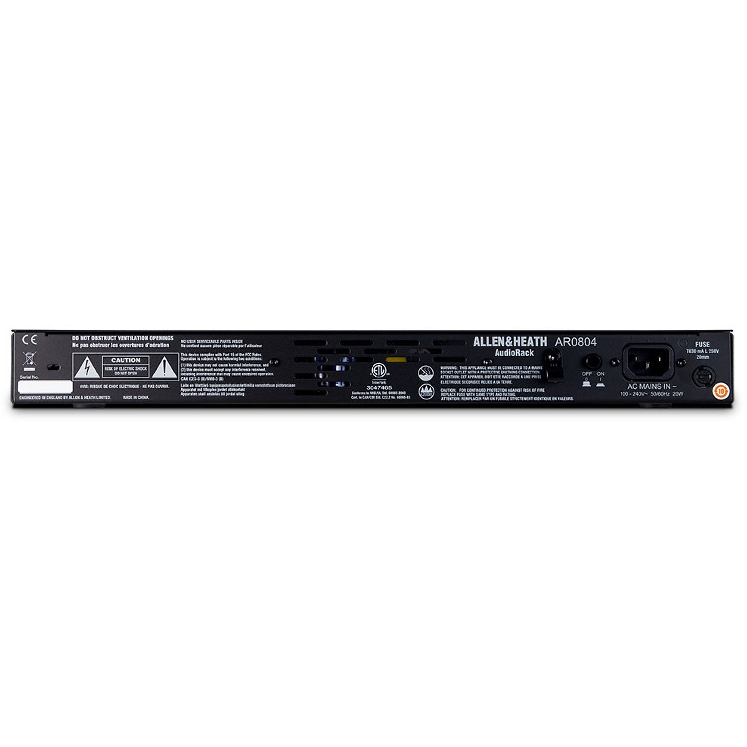 Allen & Heath GLD-AR84 Black expansierack