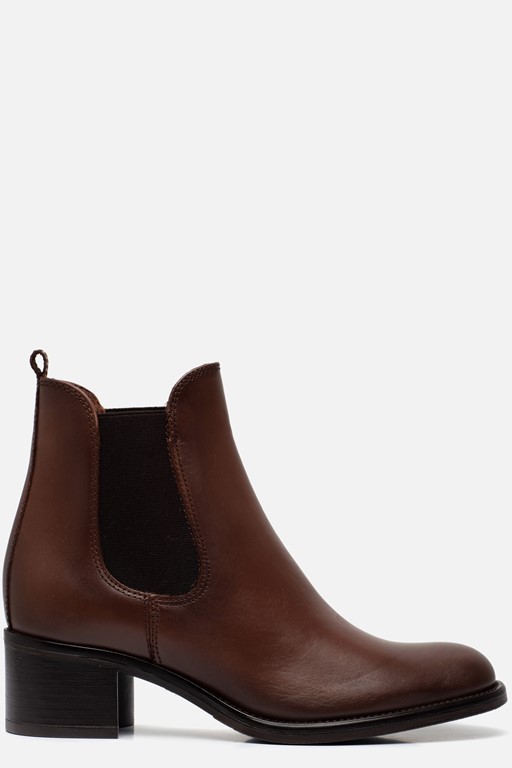 Linea Zeta Chelsea boots bruin Leer