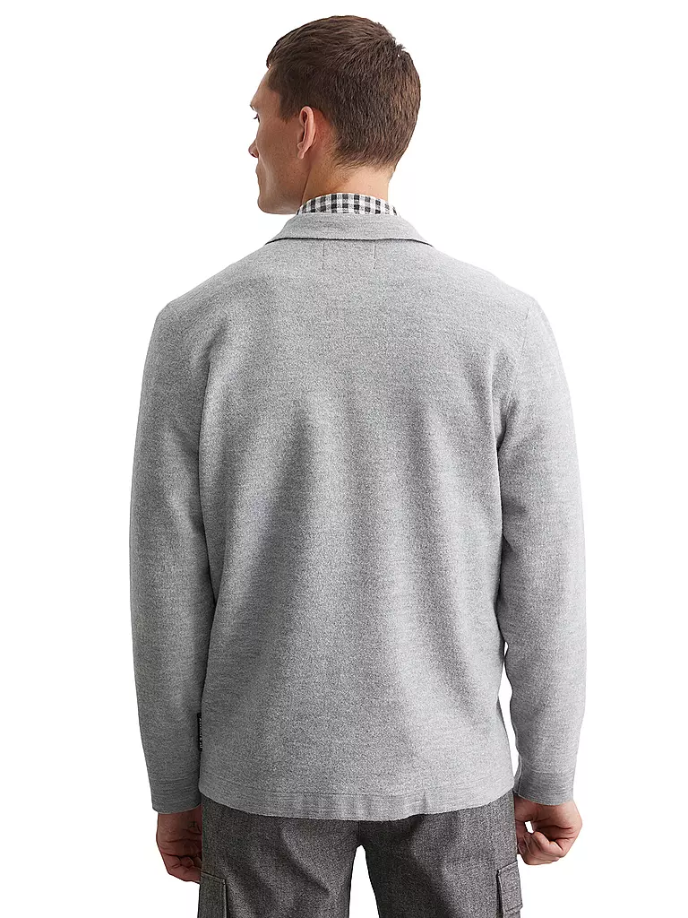 MARC O'POLO Overshirt  grau