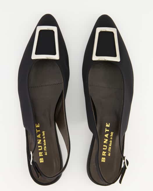 Brunate 11854 Slingpumps in Schwarz