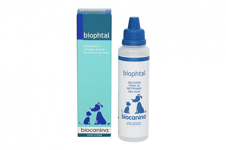 Biophtal solution nettoyage des yeux 125ml