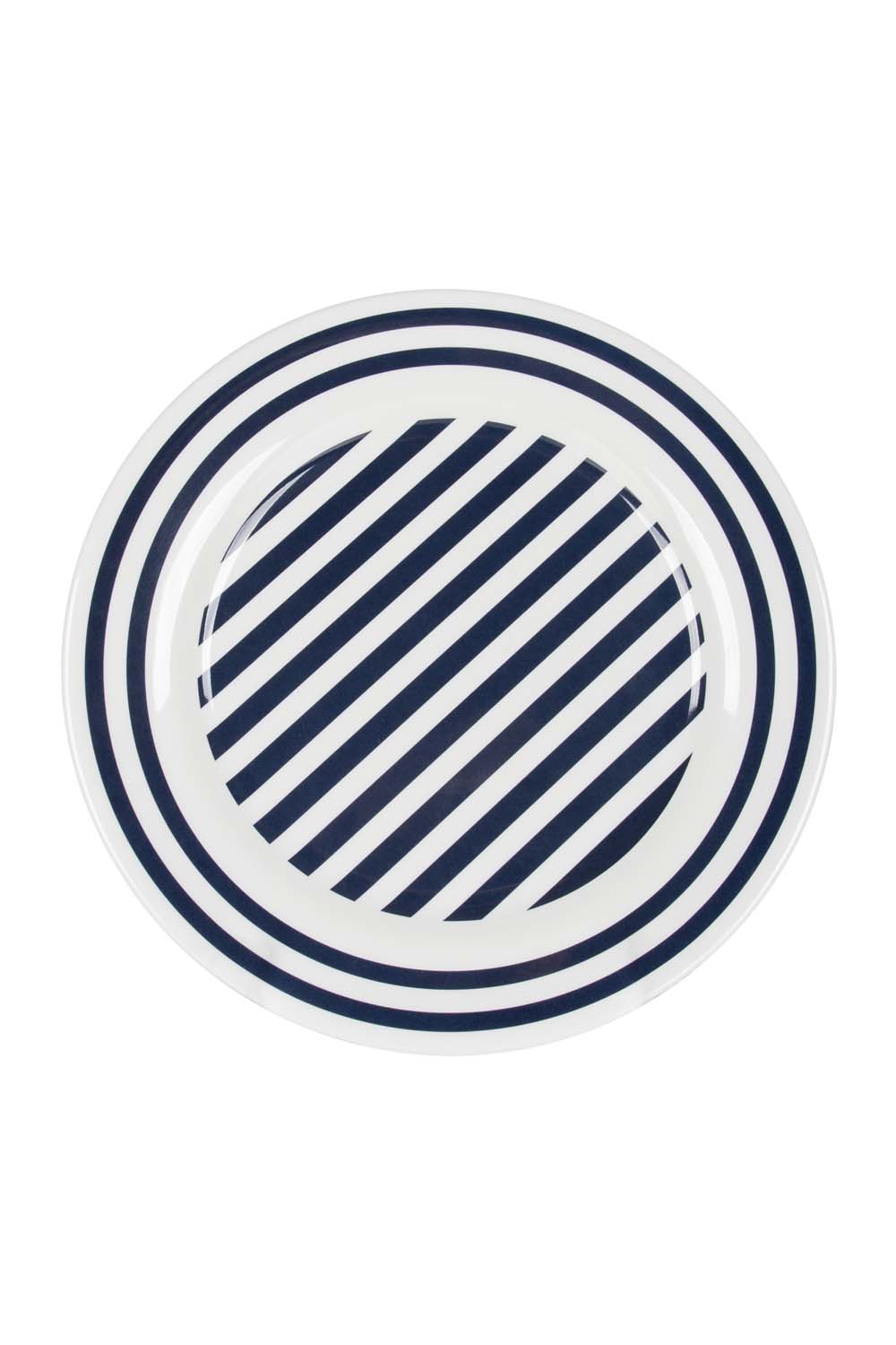 Gimex Marine Line Blue Beta 16-delig serviesset