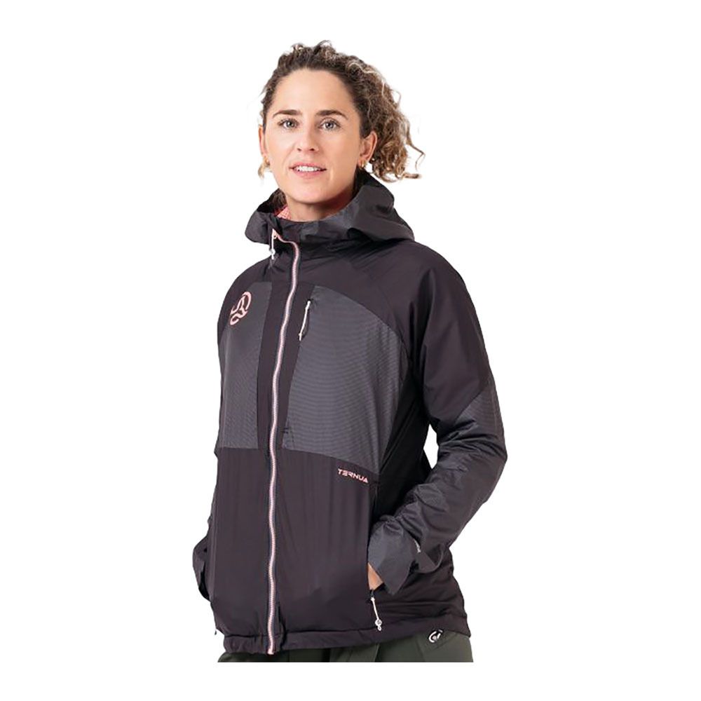 Ternua KIMO LITE - Veste Femme black/fresh dubarry