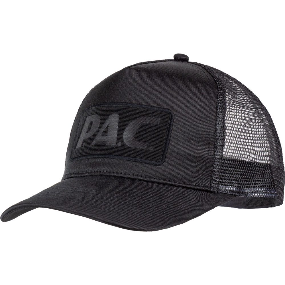 P.A.C. Rampis Twill Trucker Cap schwarz