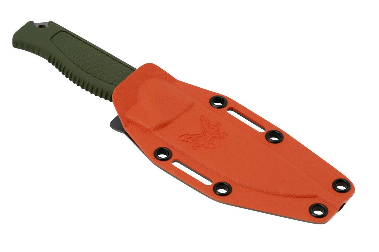 Benchmade Steep Country 15006-01 CPM S30V, Dark Olive SantoPrene, jachtmes