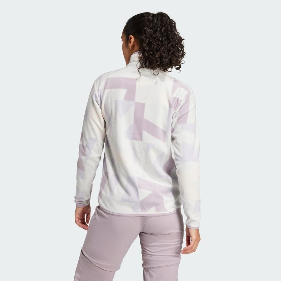 Adidas Terrex Multi Printed Full-Zip Fleece Jacket