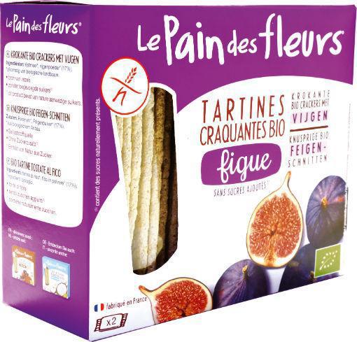 Le Pain Des Fleurs Knackebrod Figues 150g
