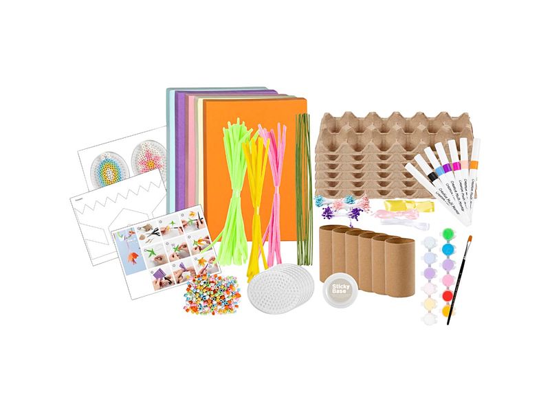 Creativ Company Bastelset Frühling 1 Stück, Mehrfarbig Grosses Kreativ-Set