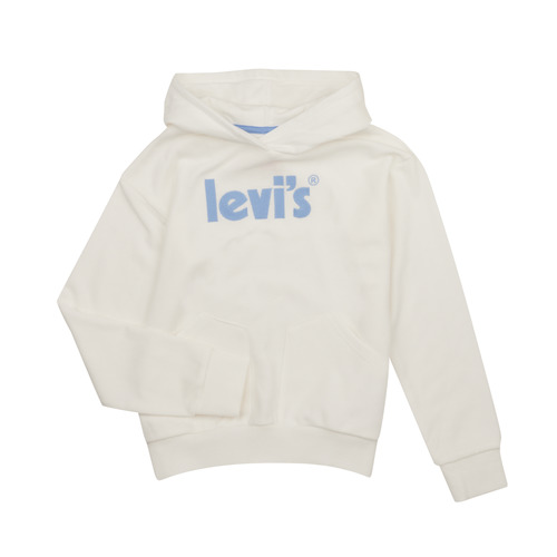 Levi's - LVG SQUARE POCKET HOODIE - Blanc