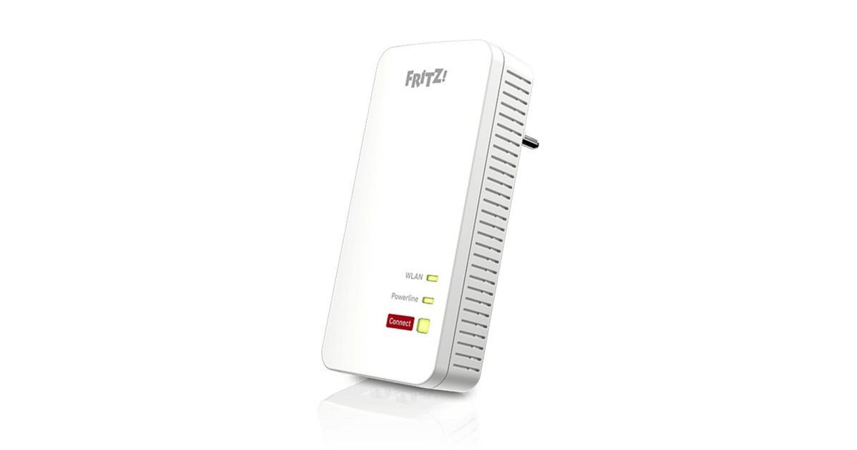 FRITZ!Powerline 1240 AX - German Edition powerline + wlan  (Wit, 1 stuks, WLAN, Wi-Fi)