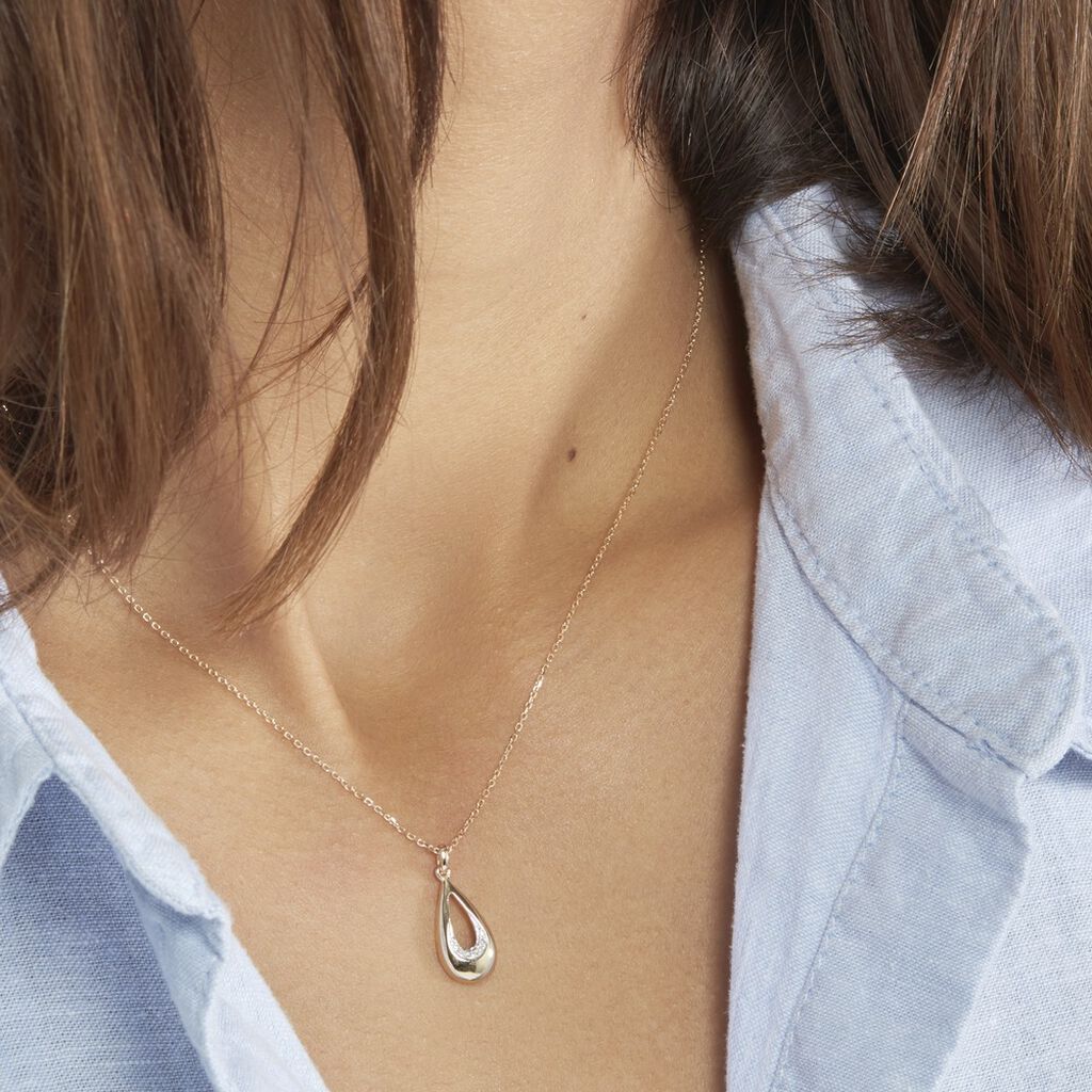 Collier Belinda Or Jaune Diamant