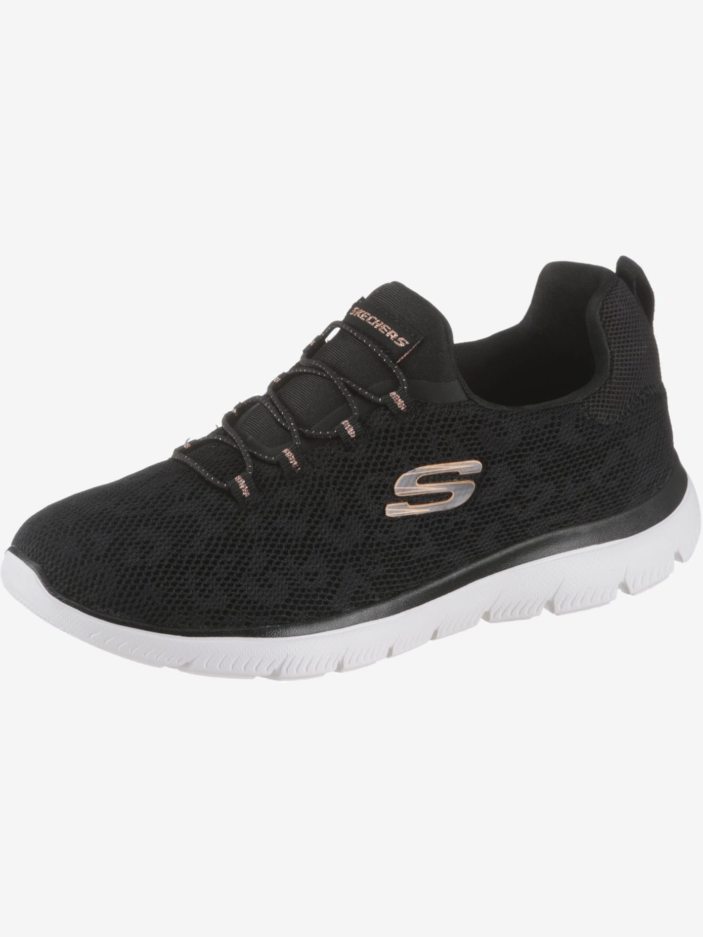 Sneakers slip on élastique facile à enfiler