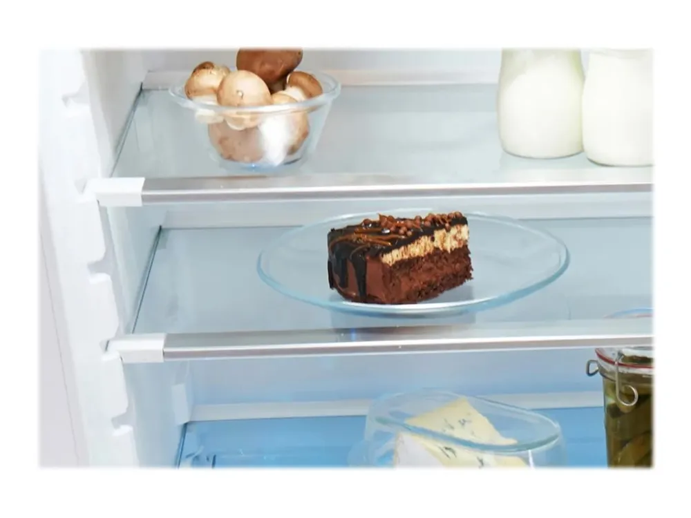 Gorenje NRKI4182A1 - Køleskab/fryser - bund-fryser - til indbygning - niche - bredde: 56 cm - dybde: 56 cm - højde: 177.5 cm - 248 liter - Klasse F - hvid