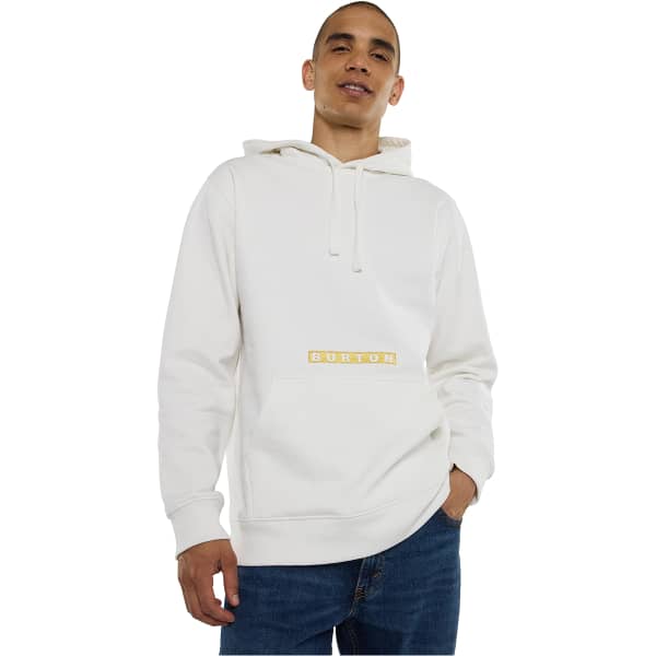Sweat polaire snowboard BURTON MEN'S FAMILY TREE 24 PULLOVER HOODIE STOUT WHITE