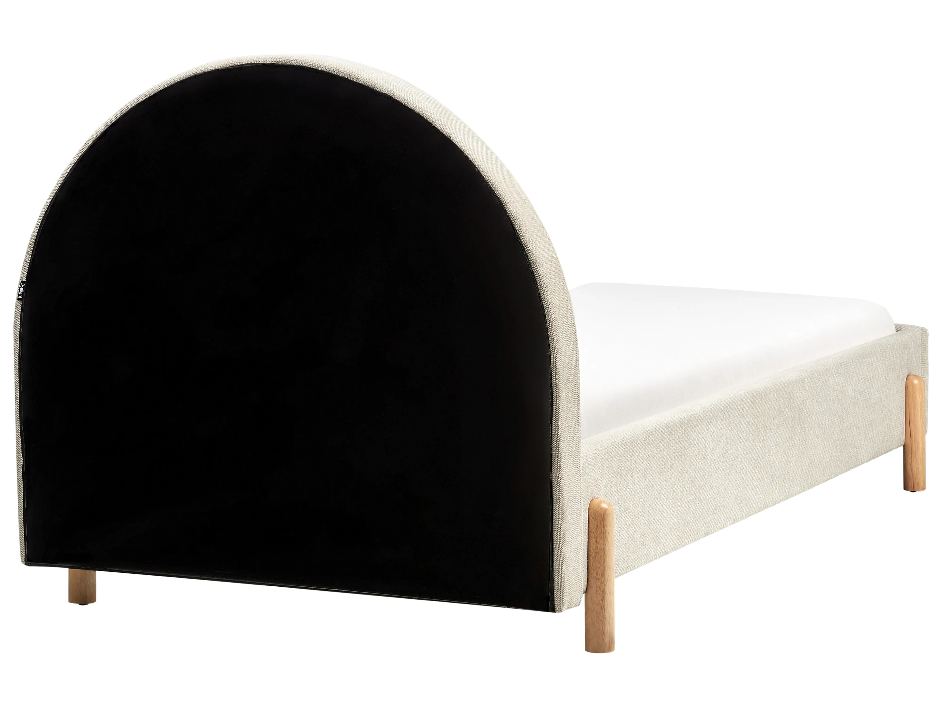 Kinderbed Stof ANET 90 x 200 cm Beige
