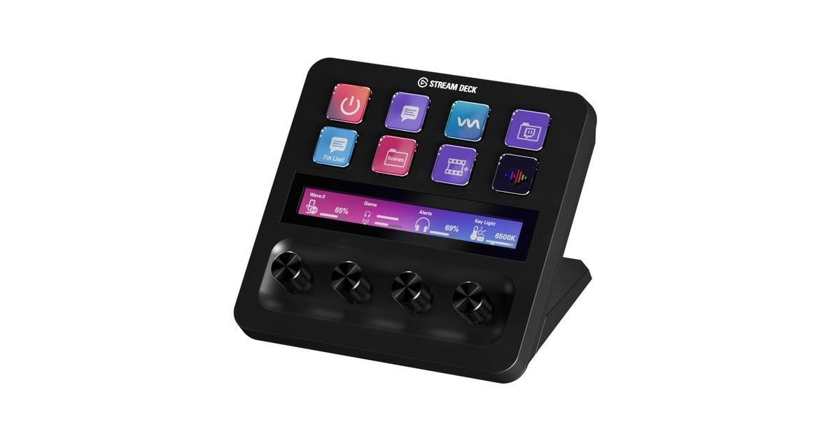ElgatoStream Deck + keypad  (Zwart)