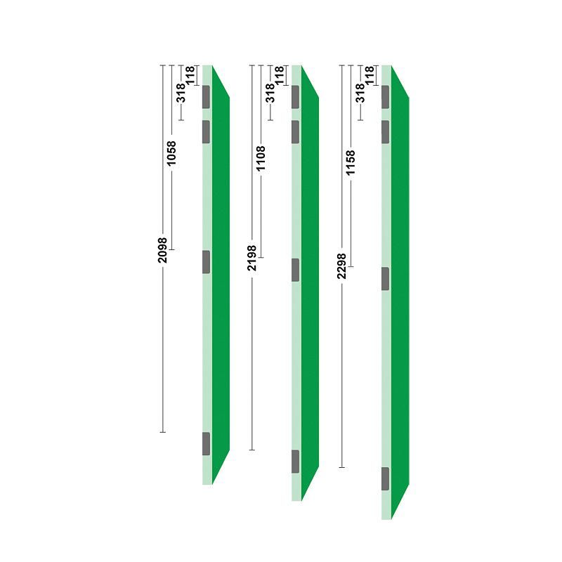 AXA Scharnier Smart Easyfix 89x89 rondhoek gegalvaniseerd - 1677-09-23/E