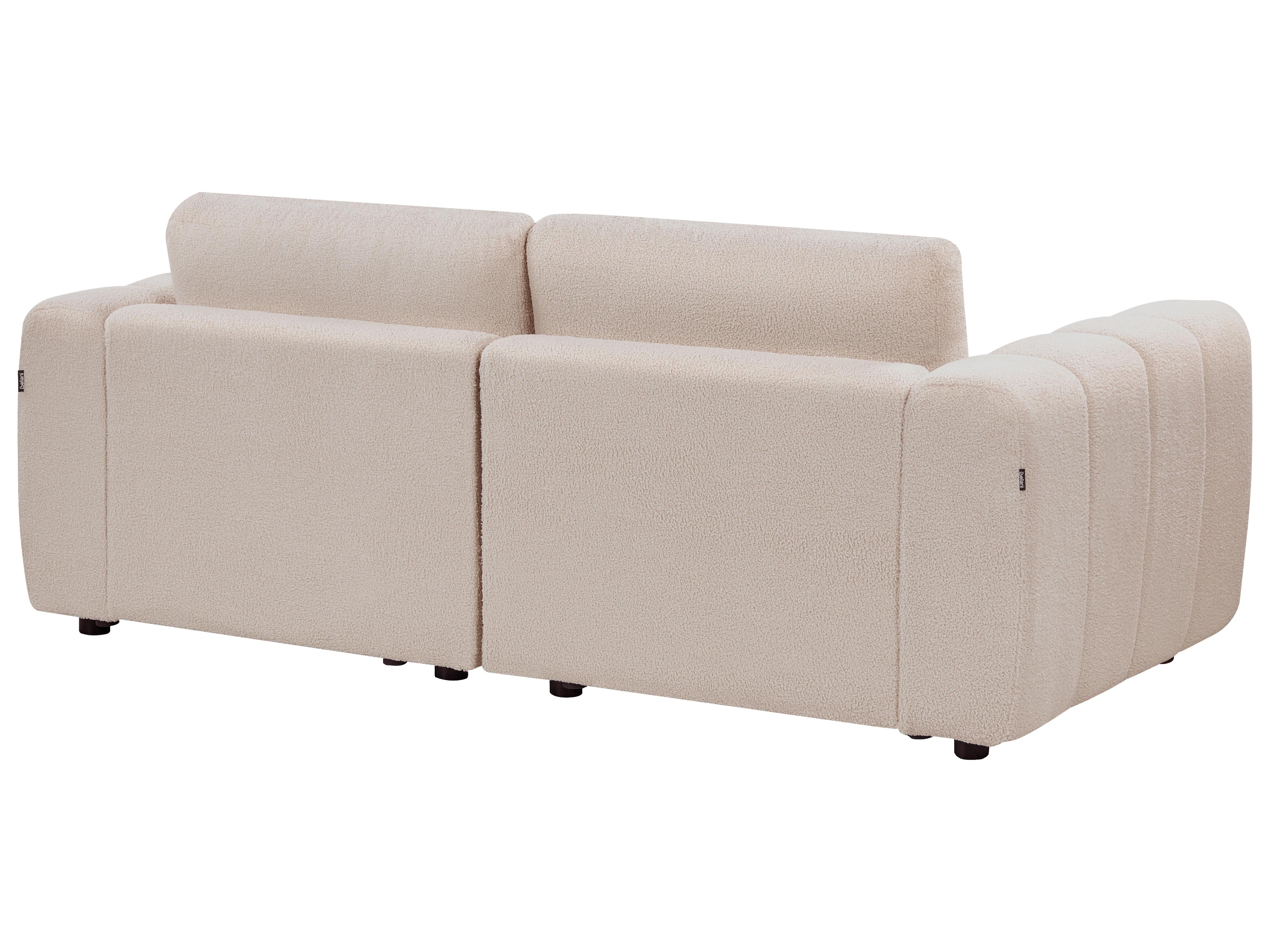 Modulaire bank 2-zits KIVVIK Bouclé Beige