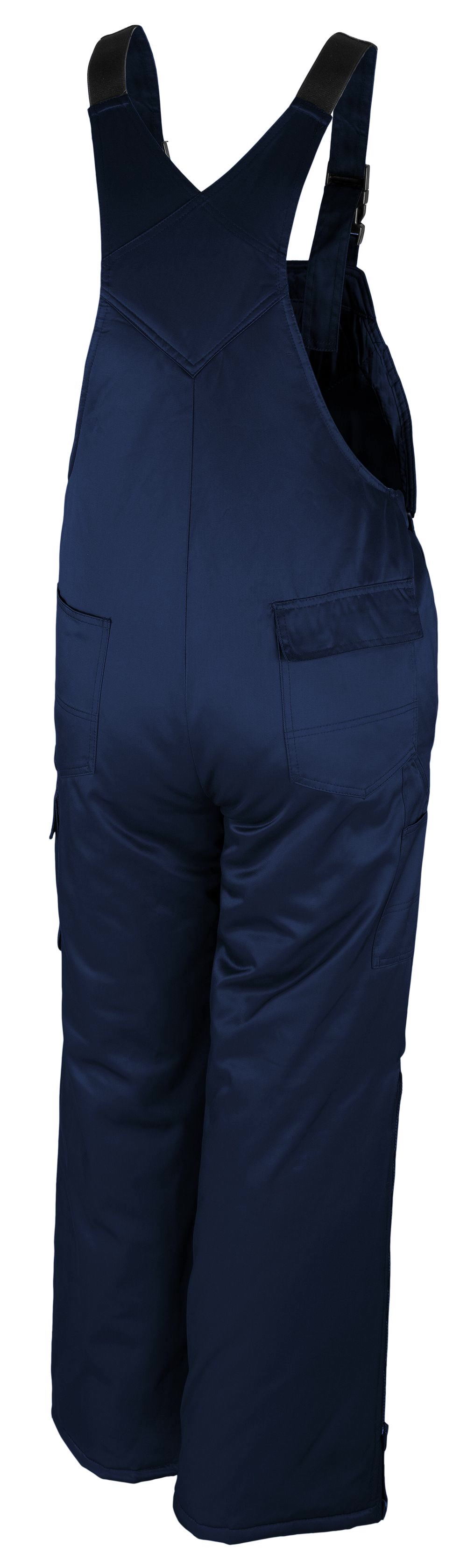 QUALITEX HIGH QUALITY WORKWEAR Latzhose winterlatzhose marine Damen: 36 Herren: 42