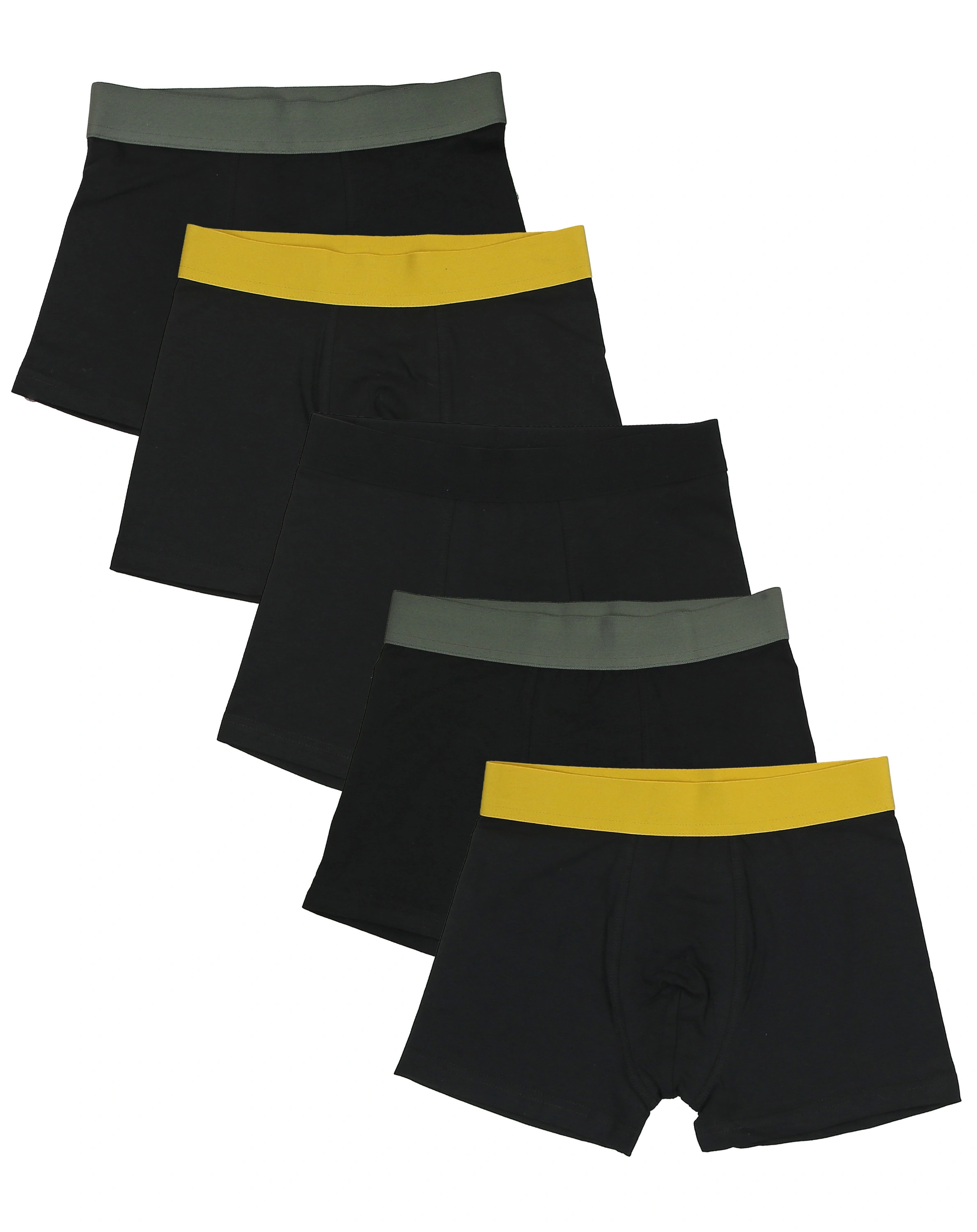 Boxershorts SET 5er Pack in super black