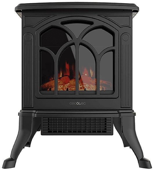 CECOTEC - ReadyWarm 1500 Flames - Kachel - Zwart