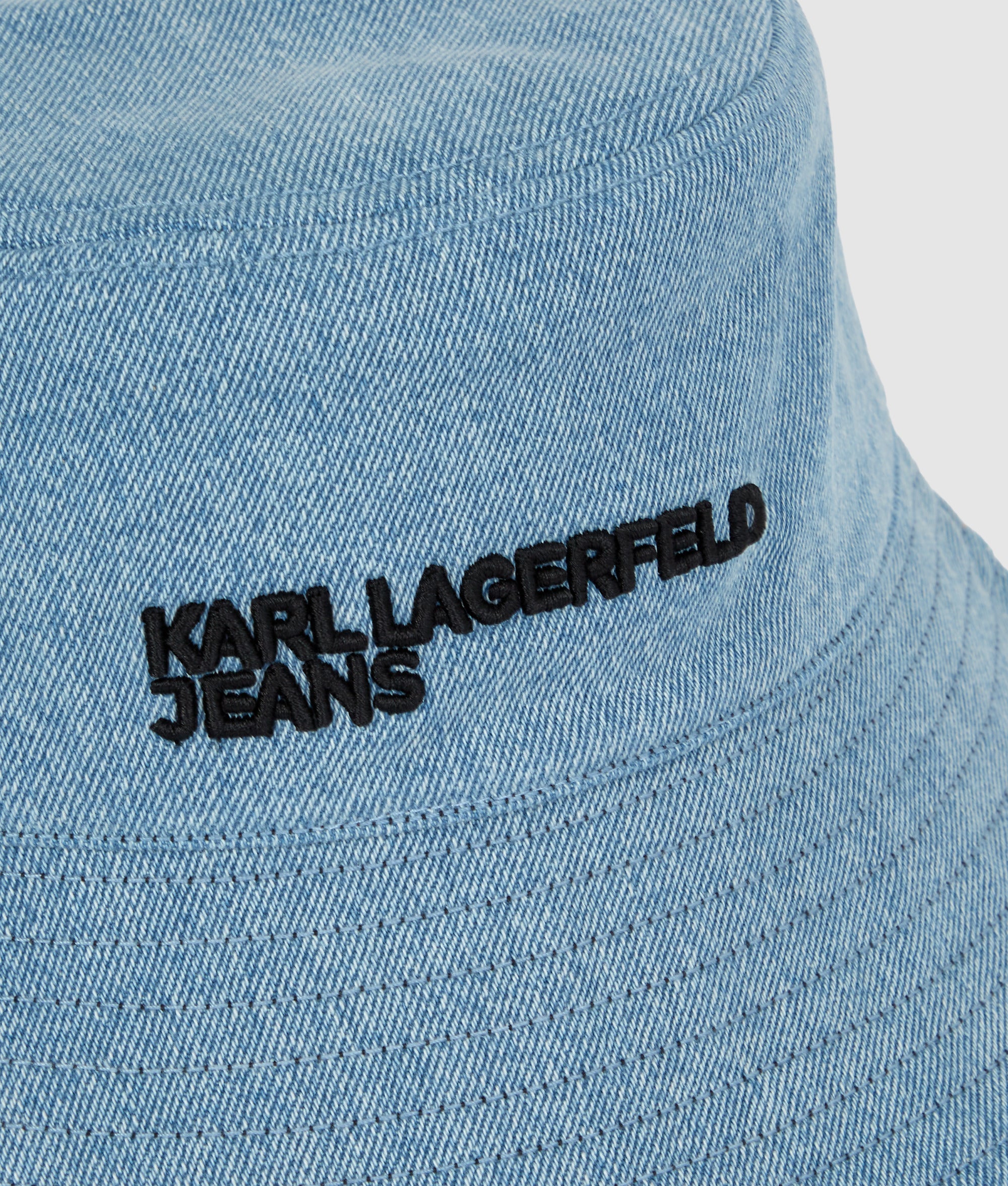 Omkeerbaar denim vissershoedje